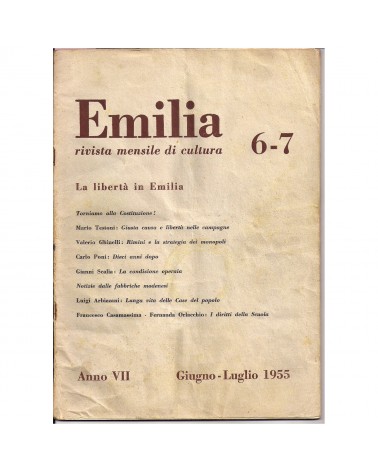 1955: Emilia. Rivista mensile di cultura