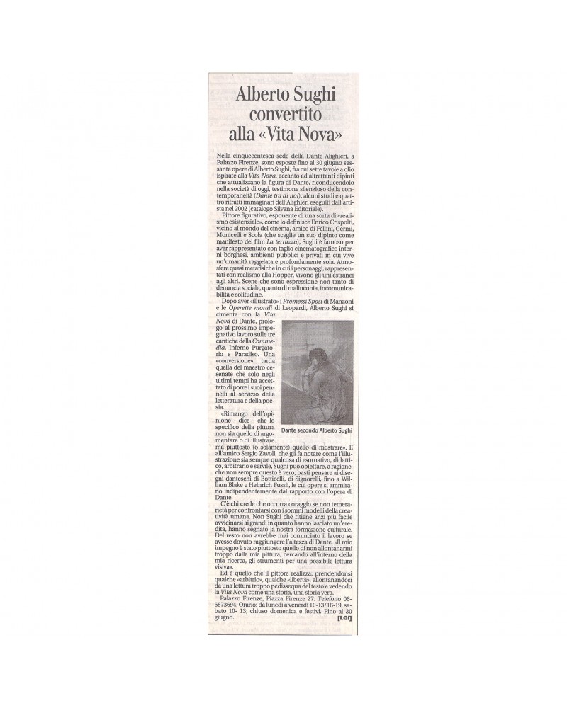 2003: Alberto Sughi convertito alla "Vita Nova"