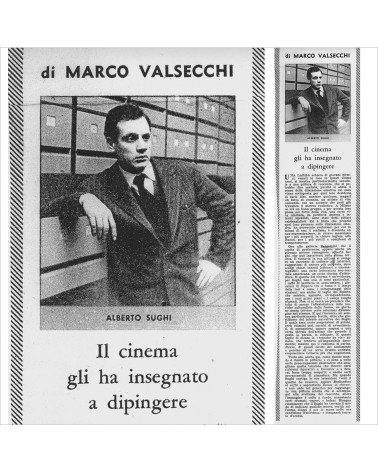1958: Alberto Sughi. Il cinema gli ha insegnato a dipingere